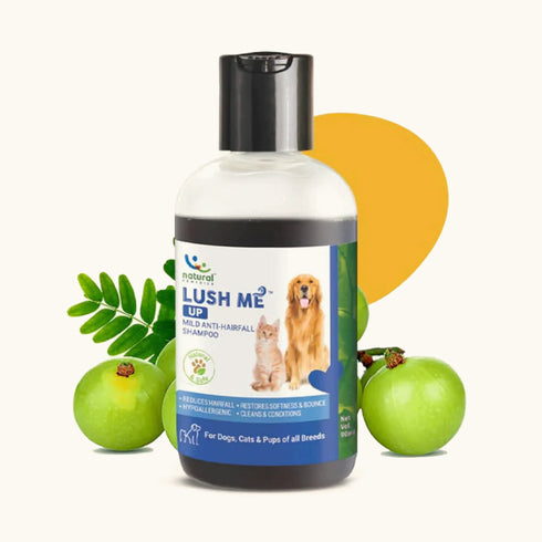 Natural Remedies Lush Me Up Anti-Hairfall Shampoo for Pets